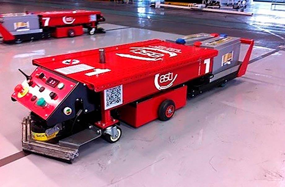 Vehículos de guiado automático (AGVs)