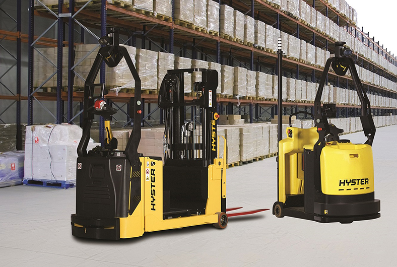 Nuevos Equipos Robotizados Hyster® para la cadena de suministro automotriz