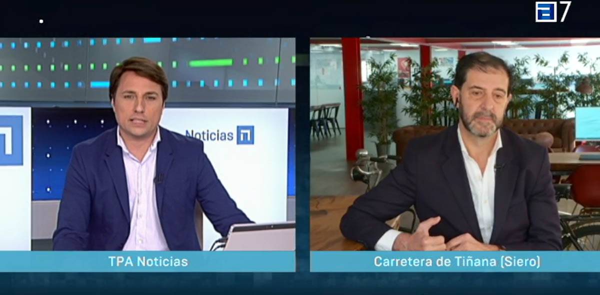 Entrevista en directo de Pedro Luis Fernández para TPA Noticias