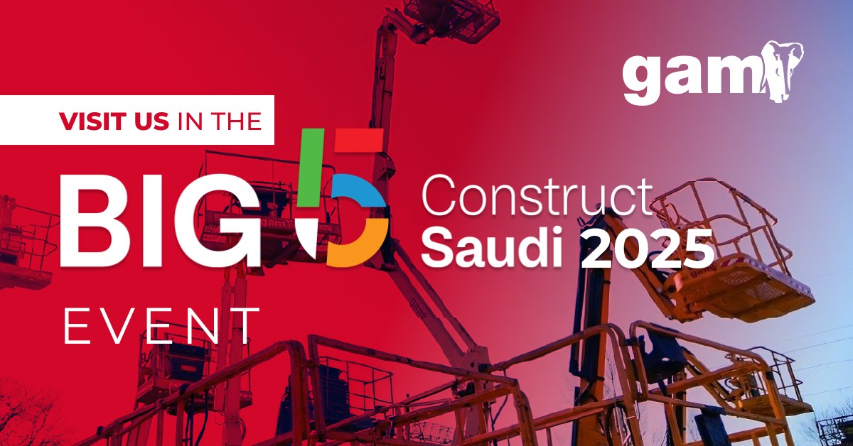 GAM at Big5 Construct Arabia 2025: Solutions for heavy machinery